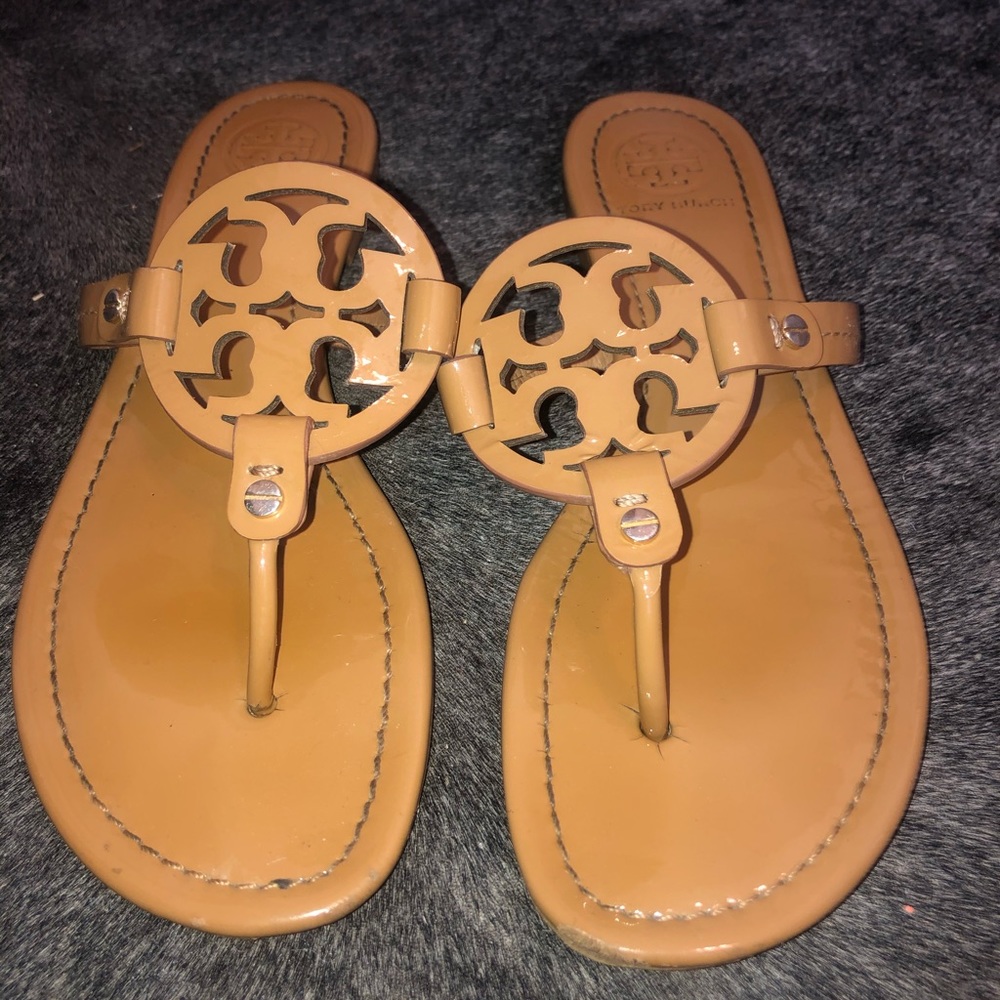 Tory Burch Miller Sandals (tan)